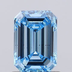 1.0 ct  Colour VS2 Clarity Emerald Shape Coloured Lab Grown Diamond
