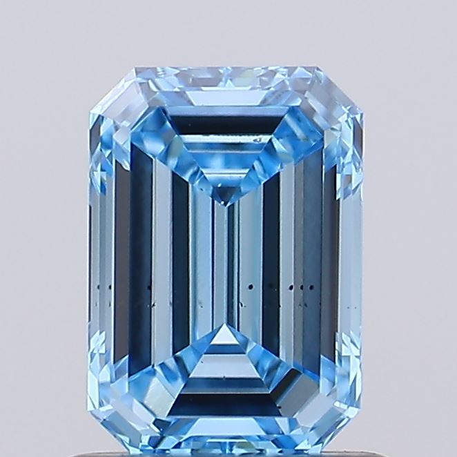1.0 ct  Colour VS2 Clarity Emerald Shape Coloured Lab Grown Diamond
