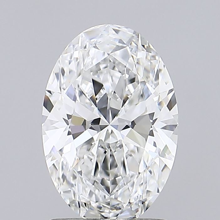 1.55 ct E Color IF Clarity Oval Shape Lab Grown Diamond