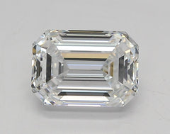 1.57 ct D Color VVS2 Clarity Emerald Shape Lab Grown Diamond