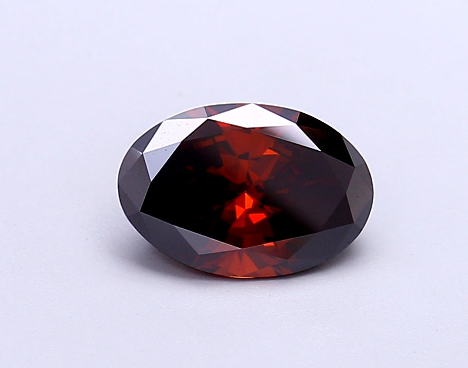 1.13 ct  Colour VVS2 Clarity Oval Shape Coloured Lab Grown Diamond