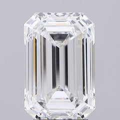 3.04 ct E Color VVS2 Clarity Emerald Shape Lab Grown Diamond