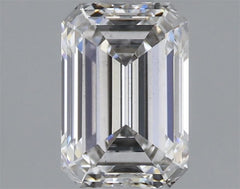 1.5 ct H Color VS2 Clarity Emerald Shape Lab Grown Diamond