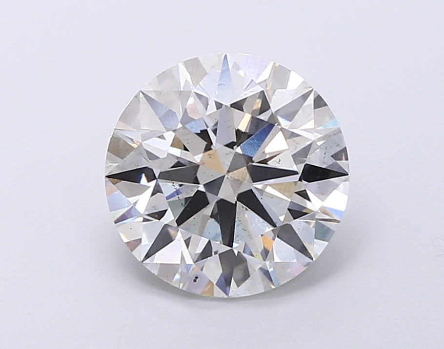 3.1 ct G Color SI1 Clarity Round Shape Lab Grown Diamond