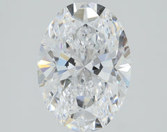 1.56 ct D Color VVS2 Clarity Oval Shape Lab Grown Diamond