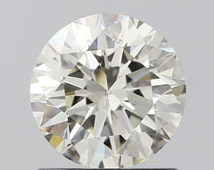1.02 ct K Colour SI1 Clarity Round Shape Natural Diamond