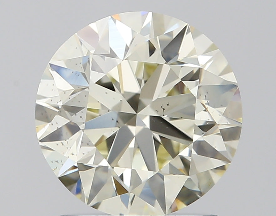 1.7 ct K Color SI1 Clarity Round Shape Natural Diamond