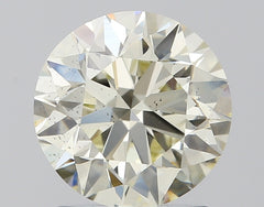 1.7 ct K Color SI1 Clarity Round Shape Natural Diamond
