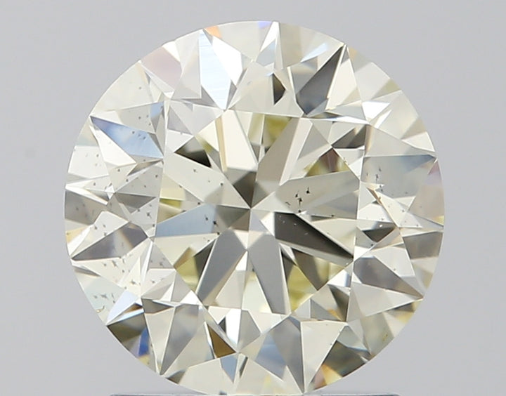 1.7 ct K Color SI1 Clarity Round Shape Natural Diamond