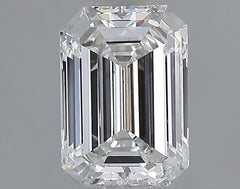 1.01 ct E Colour SI1 Clarity Emerald Shape Lab Grown Diamond