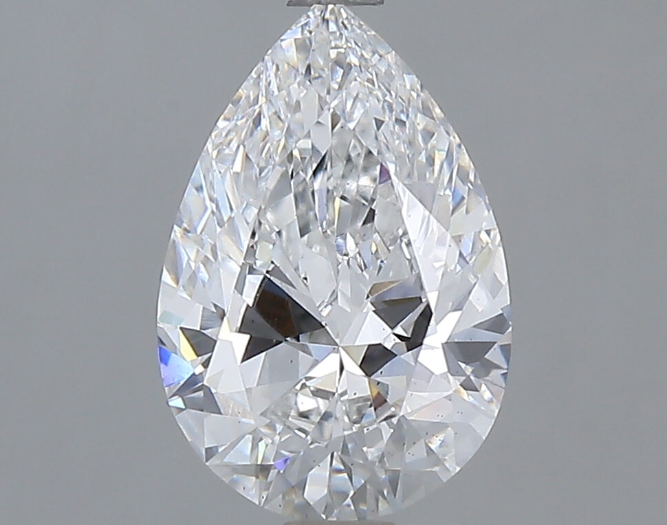 1.6 ct D Colour SI1 Clarity Pear Shape Lab Grown Diamond