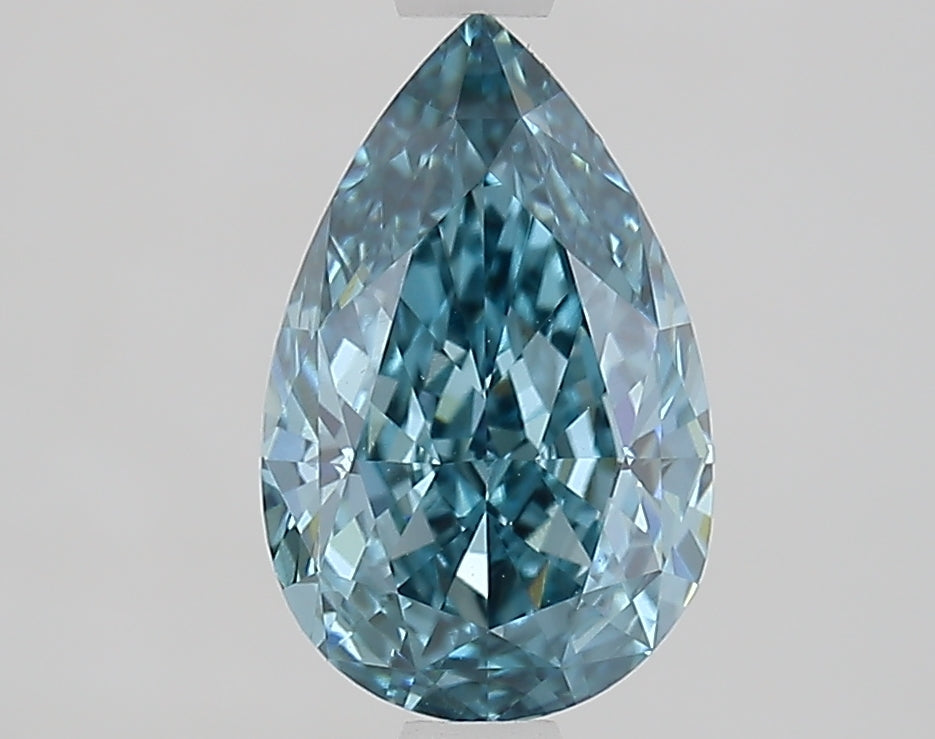 1.79 ct  Colour VVS2 Clarity Pear Shape Coloured Lab Grown Diamond