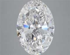 5.21 ct E Color VVS2 Clarity Oval Shape Lab Grown Diamond