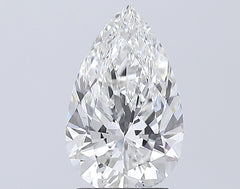2.36 ct F Color VS2 Clarity Pear Shape Lab Grown Diamond