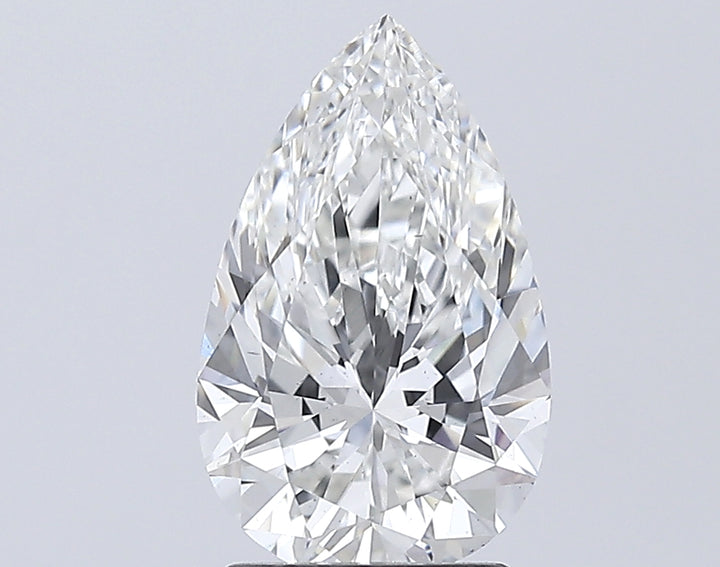 2.36 ct F Color VS2 Clarity Pear Shape Lab Grown Diamond