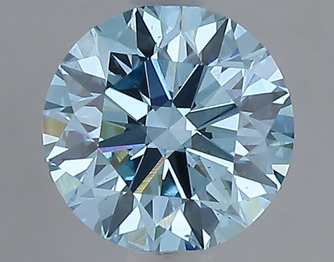 1.0 ct  Colour VS2 Clarity Round Shape Coloured Lab Grown Diamond