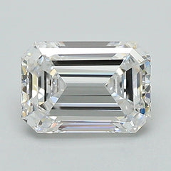 1.1 ct E Color VVS2 Clarity Emerald Shape Lab Grown Diamond