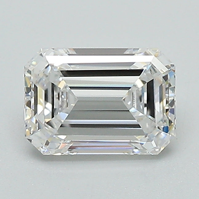 1.1 ct E Color VVS2 Clarity Emerald Shape Lab Grown Diamond
