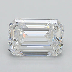 1.53 ct D Color VVS2 Clarity Emerald Shape Lab Grown Diamond