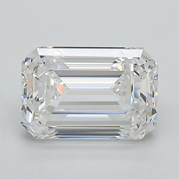 1.53 ct D Color VVS2 Clarity Emerald Shape Lab Grown Diamond