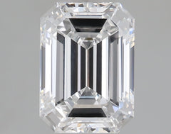 1.6 ct D Colour VVS2 Clarity Emerald Shape Lab Grown Diamond