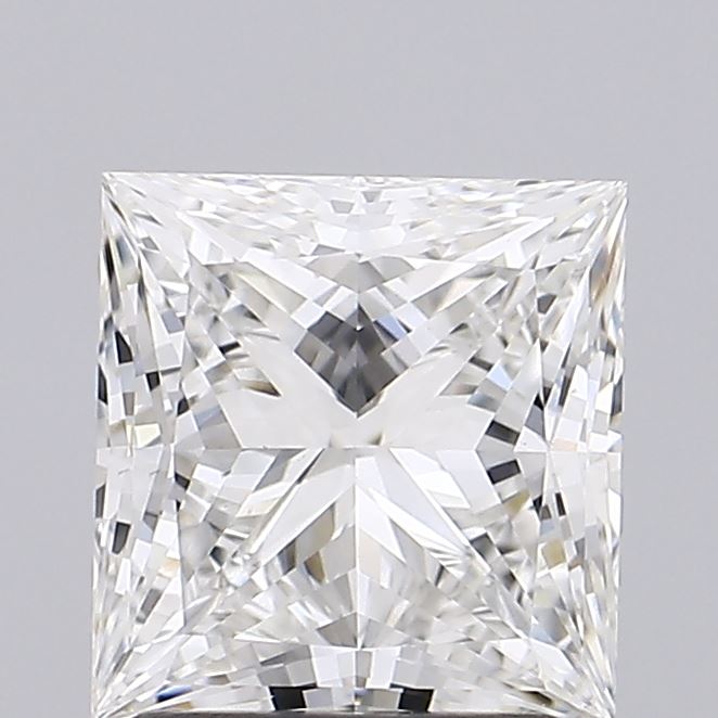 1.79 ct G Color VVS2 Clarity Princess Shape Lab Grown Diamond