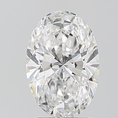 2.01 ct D Colour VS2 Clarity Oval Shape Lab Grown Diamond