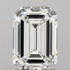 1.55 ct D Color VVS2 Clarity Emerald Shape Lab Grown Diamond