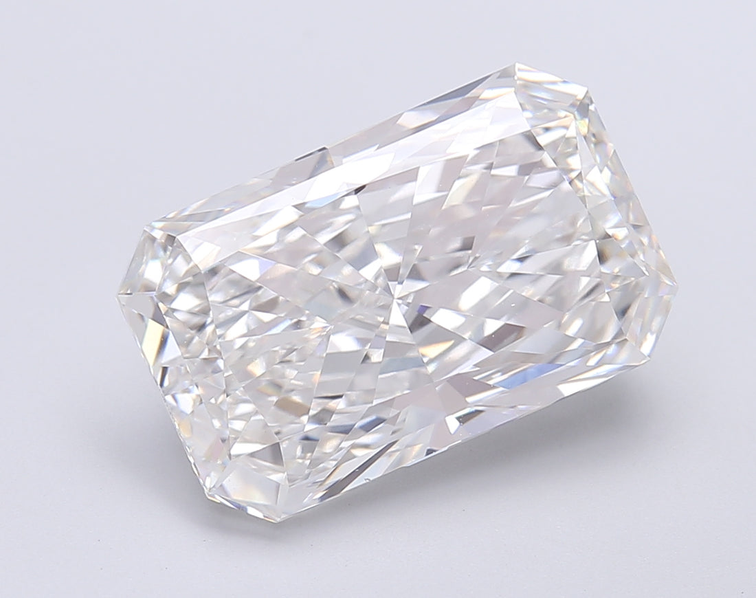 7.1 ct E Color VVS2 Clarity Radiant Shape Lab Grown Diamond