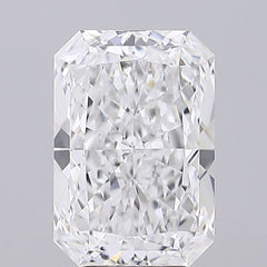5.03 ct E Color VVS1 Clarity Radiant Shape Lab Grown Diamond