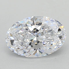 1.57 ct D Colour IF Clarity Oval Shape Lab Grown Diamond