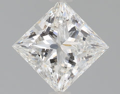 1.6 ct G Colour VVS2 Clarity Princess Shape Lab Grown Diamond