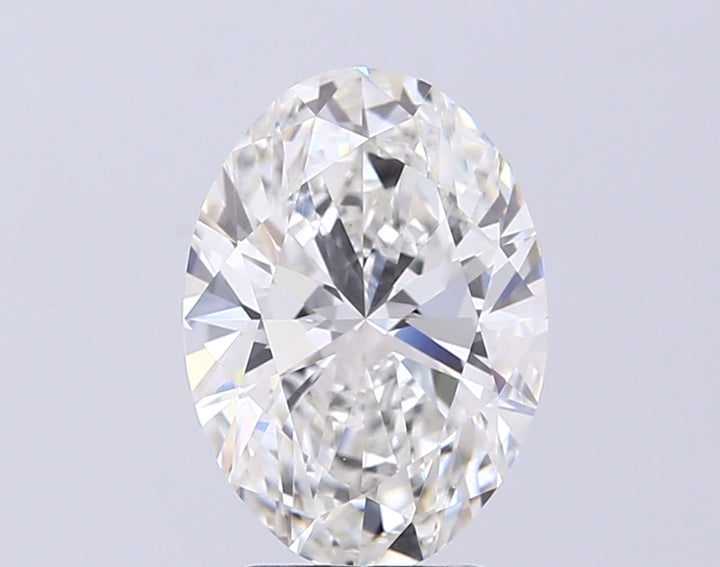 3.07 ct G Color VVS2 Clarity Oval Shape Lab Grown Diamond