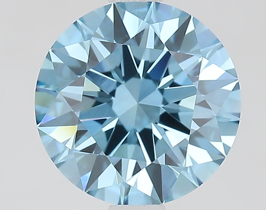 1.64 ct  Colour VVS2 Clarity Round Shape Coloured Lab Grown Diamond
