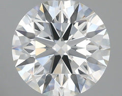 2.14 ct H Color VVS2 Clarity Round Shape Lab Grown Diamond