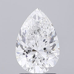 1.52 ct D Color VVS2 Clarity Pear Shape Lab Grown Diamond