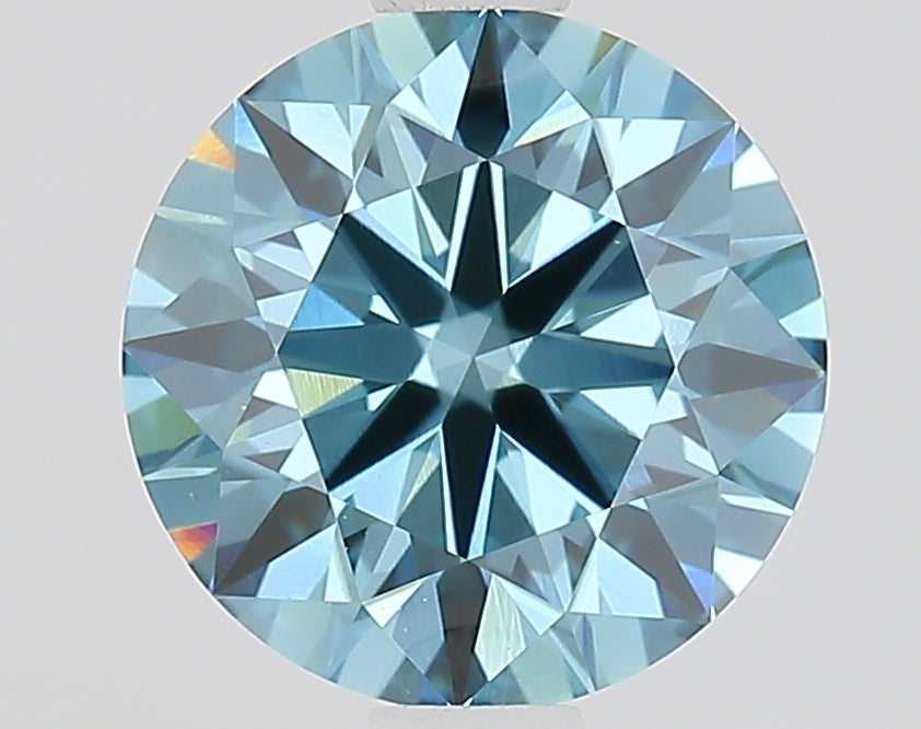 1.51 ct  Colour VVS2 Clarity Round Shape Coloured Lab Grown Diamond