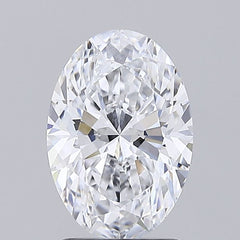 2.02 ct D Color VVS1 Clarity Oval Shape Lab Grown Diamond