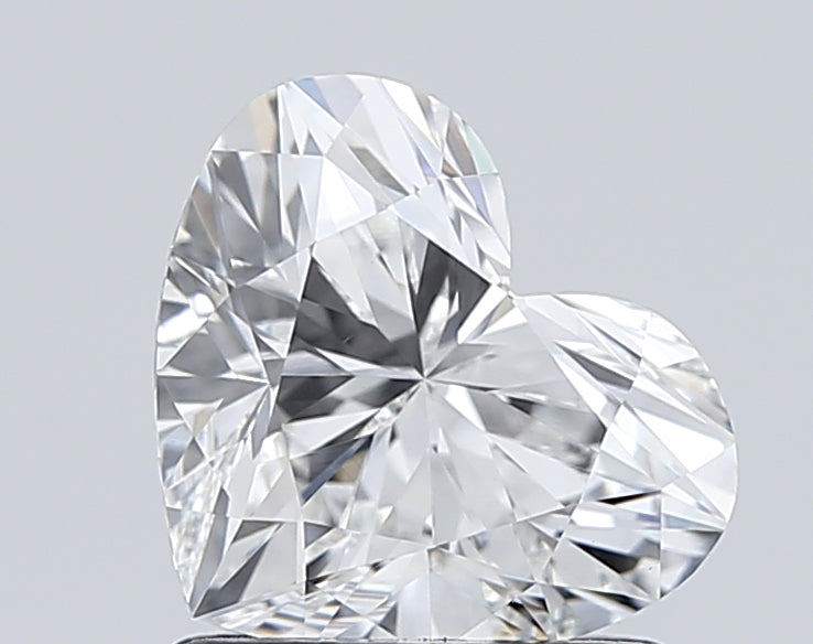 1.61 ct E Colour VVS2 Clarity Heart Shape Lab Grown Diamond