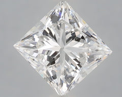 1.51 ct D Colour VVS2 Clarity Princess Shape Lab Grown Diamond