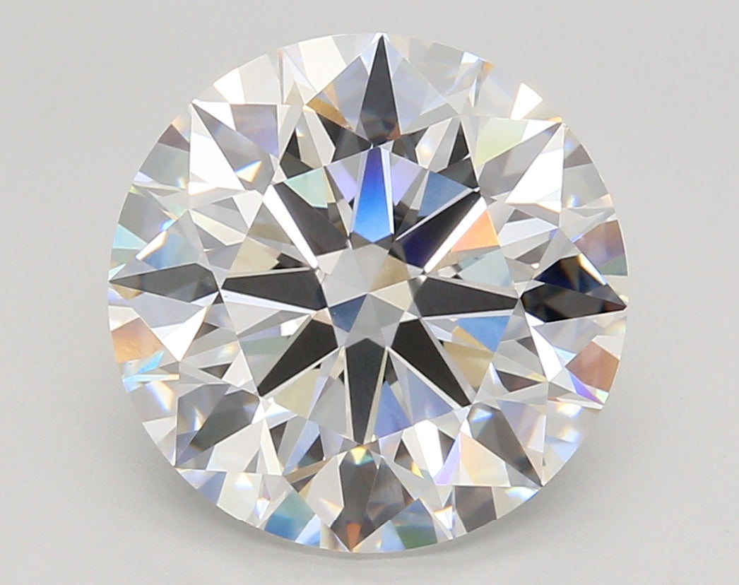 5.55 ct E Color VVS2 Clarity Round Shape Lab Grown Diamond
