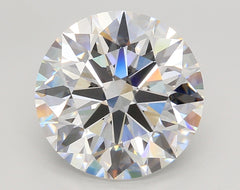 5.55 ct E Color VVS2 Clarity Round Shape Lab Grown Diamond