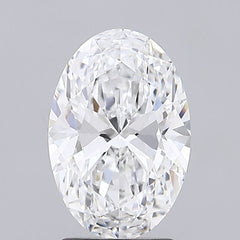 2.07 ct D Color VVS2 Clarity Oval Shape Lab Grown Diamond