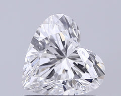 1.02 ct D Color VS2 Clarity Heart Shape Lab Grown Diamond