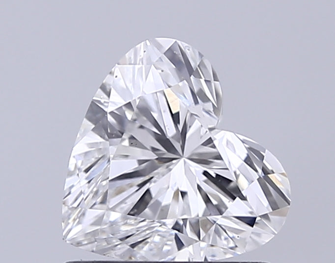 1.02 ct D Color VS2 Clarity Heart Shape Lab Grown Diamond