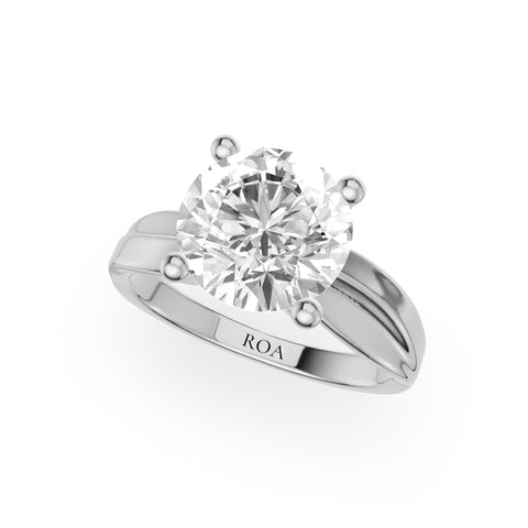 Elara solitaire Engagement Ring
