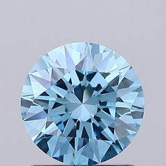1.04 ct  Colour VS2 Clarity Round Shape Coloured Lab Grown Diamond