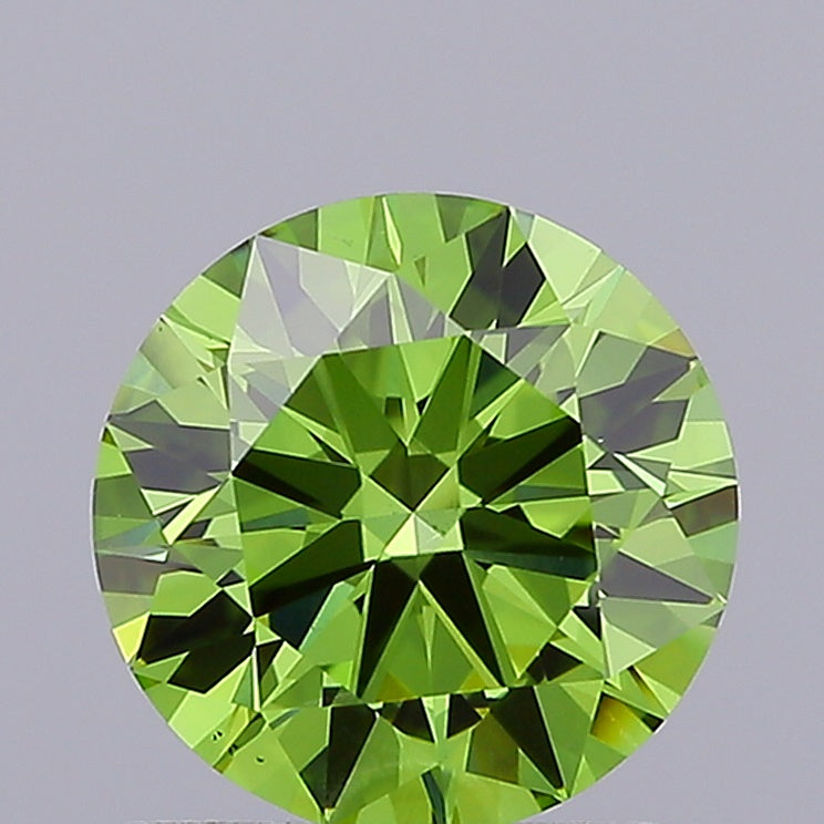 1.01 ct  Colour VS1 Clarity Round Shape Coloured Lab Grown Diamond