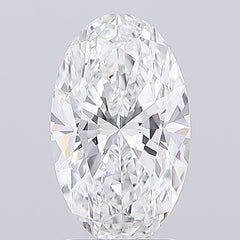 3.02 ct D Color VS1 Clarity Oval Shape Lab Grown Diamond