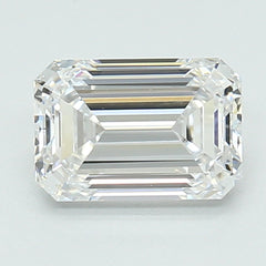 1.11 ct D Color VVS2 Clarity Emerald Shape Lab Grown Diamond